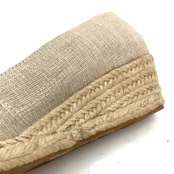 ELLEN TRACY KANDI Peep Toe Espadrille Shoes sz 9 - Picture 8 of 16